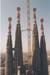 Barcelona Sagrada Familia Spires 2005